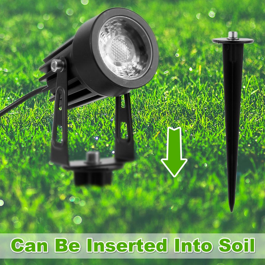 Светодиодный светильник Uplight для газона, наружный и внутренний прожектор для растений, ландшафтное освещение растений, 3 Вт, USB, энергосбережение, 10 уровней яркости