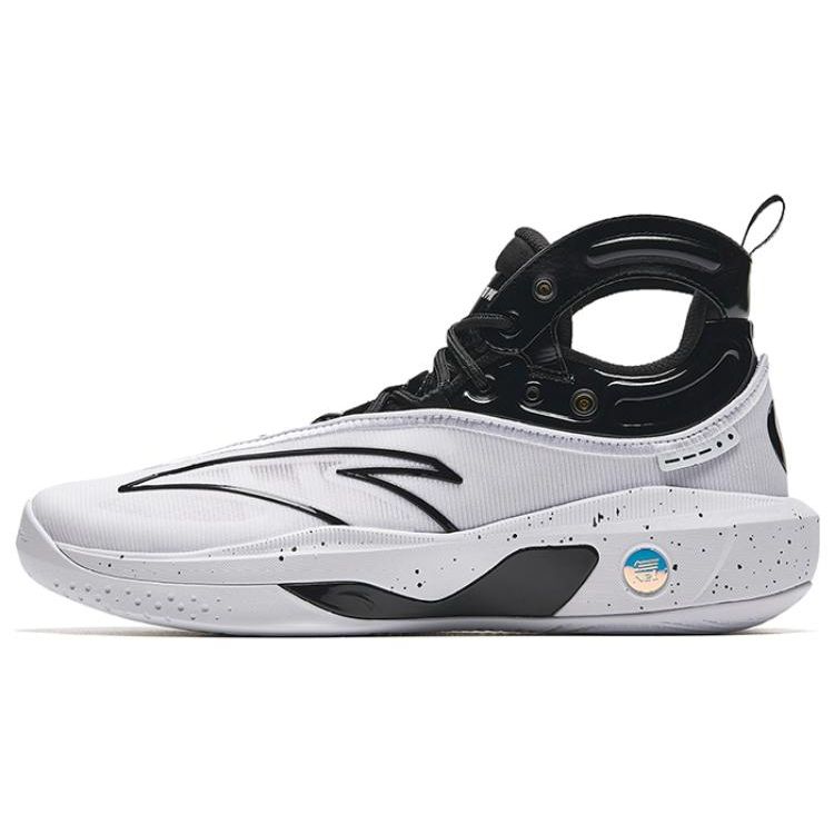 Anta Баскетбольные кроссовки KT8 Thompson 8 High-Top мужские кроссовки черные белые 112331101-1