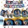 Anime-themed Party Decoration Disposable Tableware Decoration Set Is Suitable For Birthday Parties And Gatherings