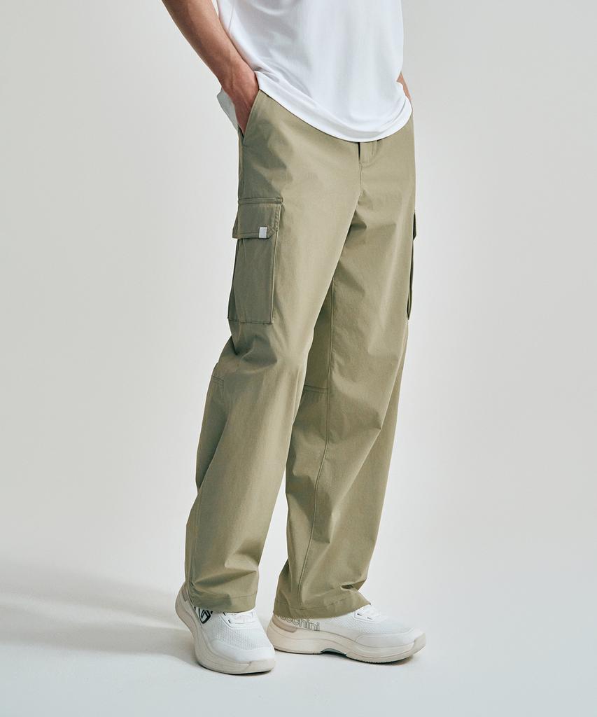 SERGIO TACCHINI U Прямые брюки-джоггеры с тканым узором, 2-сторонние