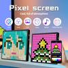 Умный светодиодный матричный пиксельный дисплей RGB DIY граффити Bluetooth управление приложением художественный дисплей для декора игровой комнаты крутая анимационная рамка