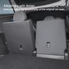 For Tesla Model YL 6-Seater Rear Seat Back Anti-Kick Pad Leather Seat Backrest Protector Cover All Weather Split Cargo Liner Pad