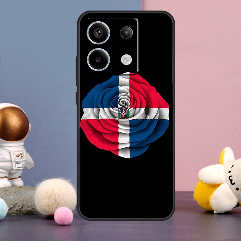 Dominican Republic Flag Case For Xiaomi Redmi Note 13 Pro 12 11 9 10 9S 10S 11S 12S Redmi 12 13 10C 12C 13C Cover