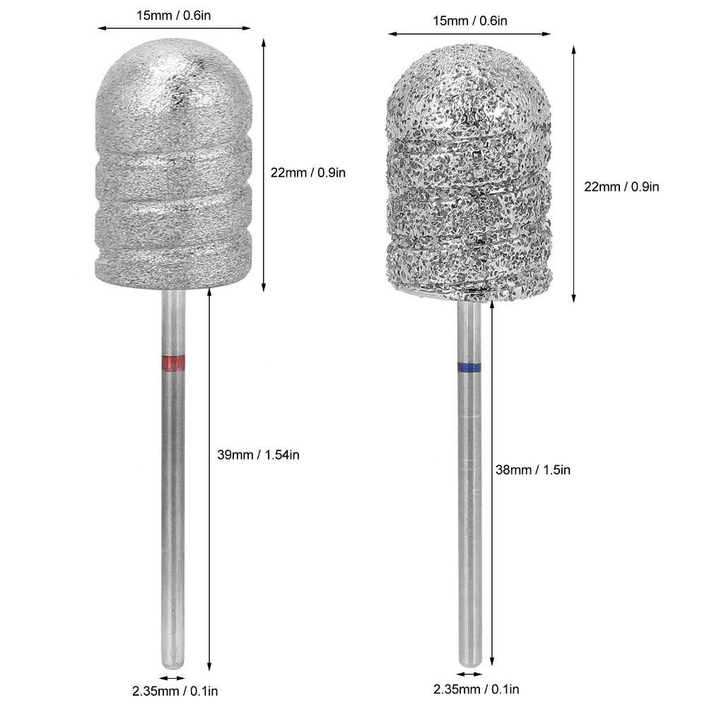 Stainless Steel Foot Callus & Dead Skin Sanding Cap For Callus Removal