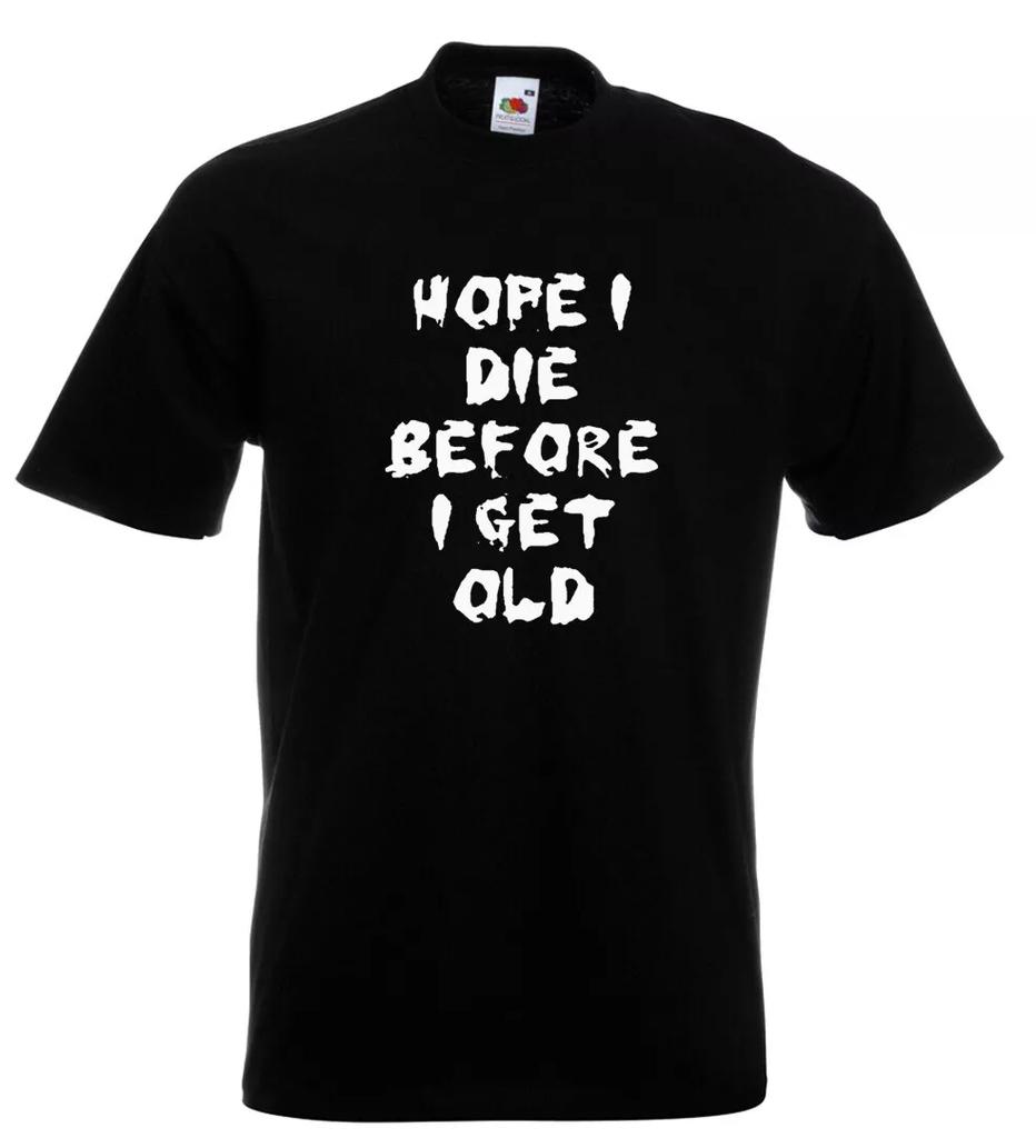 The Who My Generation Hope I Die Before I Get Old Футболка 12 Цветов S - 5XL