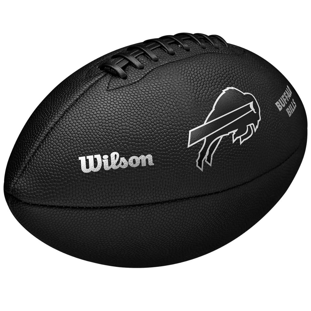 Wilson Металлический мяч NFL Team Premiere Buffalo Bills, Унисекс, черный мяч для американского футбола