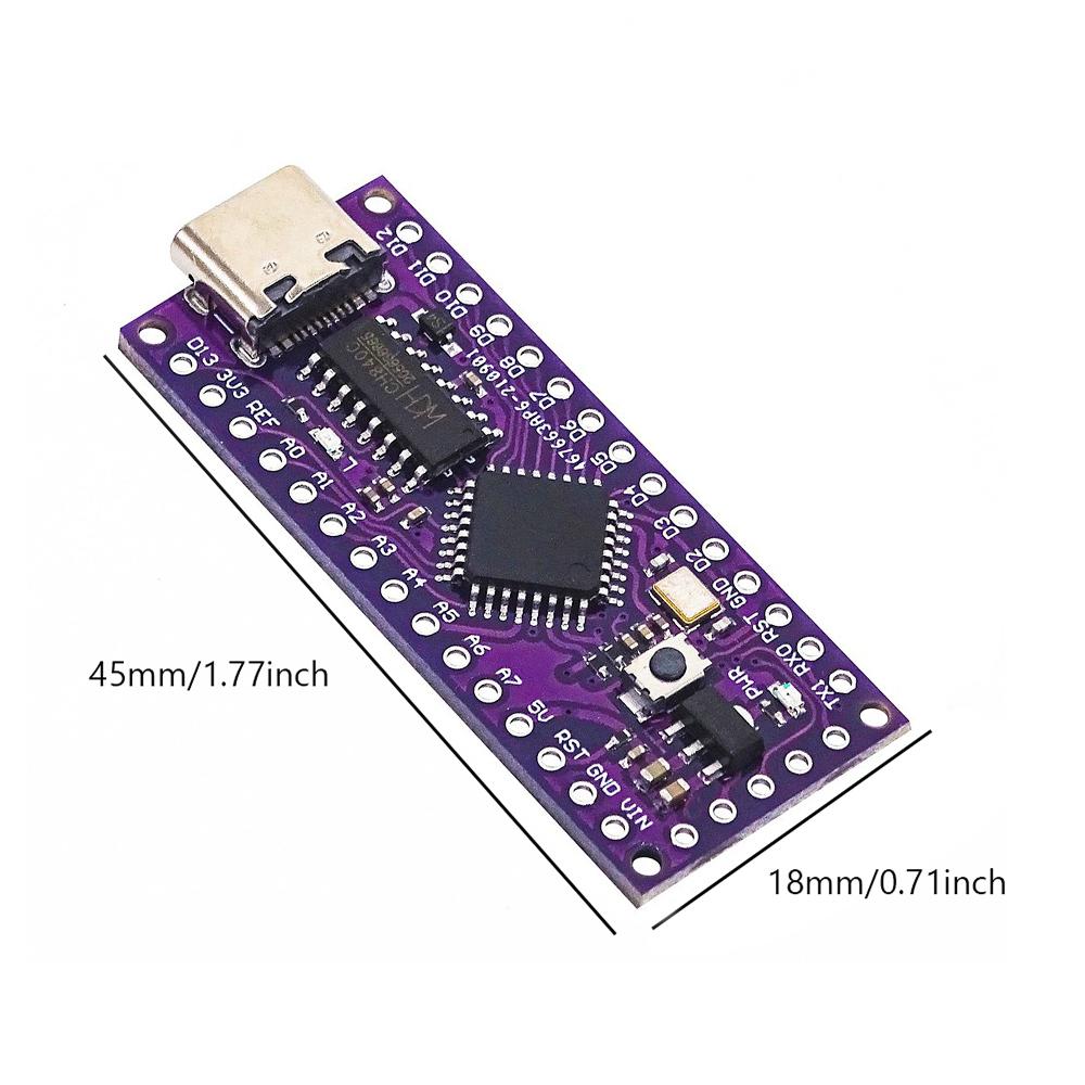 Сменный модуль LGT8F328P LQFP32 TYPE-C MICRO USB HT42B534-1/CH340C Замена NANO V3.0 для Arduino