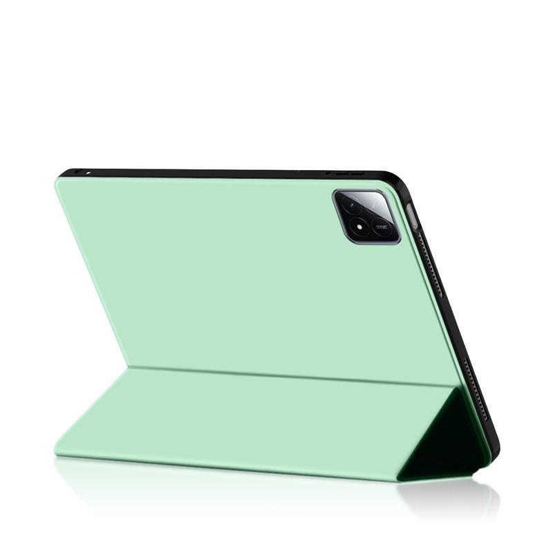 Чехол для планшета Xiaomi Pad 6S Pro, кожаный чехол с откидной подставкой для Mi Pad 6S Pro, 12,4 дюйма, Smart Wake Up Sleep, три складные подставки для книг, чехол для iPad