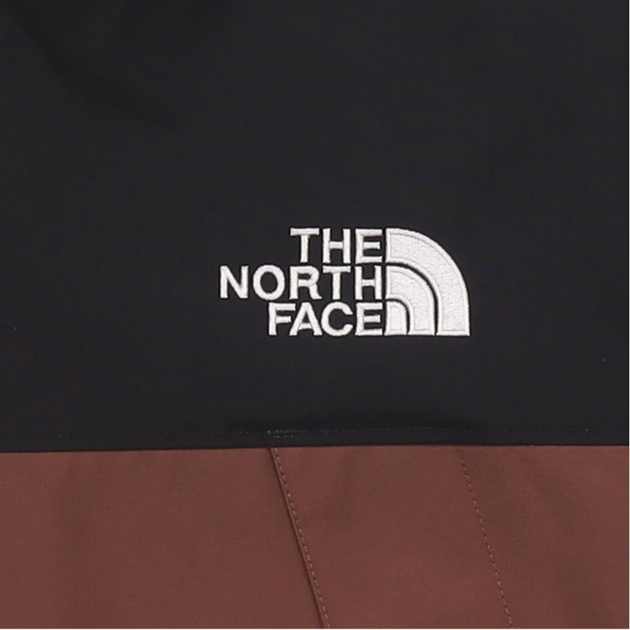 THE NORTH FACE Outdoor Hiking Waterproof, Windproof, And Breathable Windbreaker Jacket Unisex Burgundy NI4HM03J