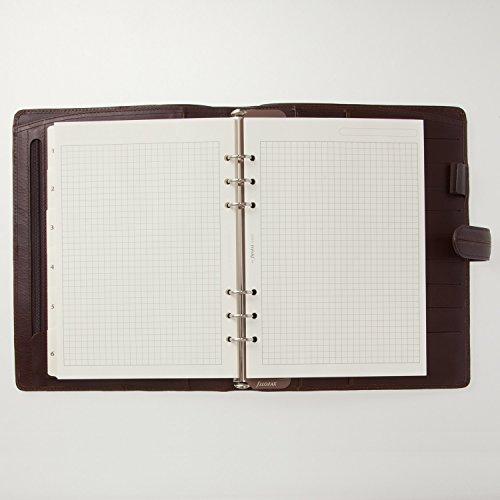 Filofax Classic Stitch System Organizer, A5, Brown, 028509