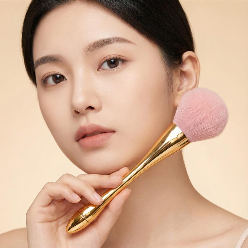 1 шт. Большая кисть для макияжа, Beauty Foundation Make-up Кисть для макияжа Пудра Румяна Круглая кисть для макияжа
