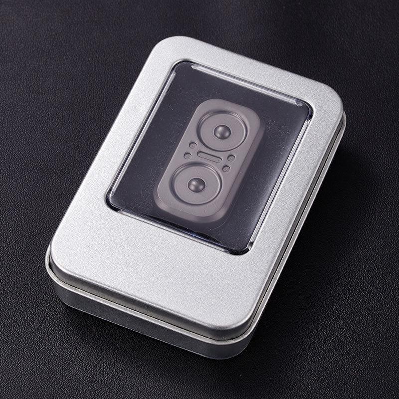 Карточный толкатель 'Сова' EDC Металлический спиннер с магнитным касанием для снятия стресса