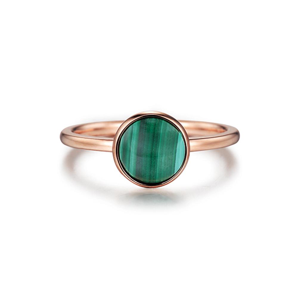 Roseedor Love Me Tender Malachite Ring_231600048