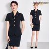 Elegant Women's Summer Formal Workwear Reception Skirt Suit