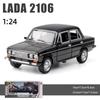 1:24-масштабная модель легкосплавного автомобиля LADA 2106 со световыми и музыкальными эффектами