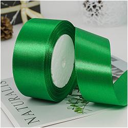 100% Polyester Single Face Satin Ribbon Roll 38 mm 1.5 Inch Custom Printed for Decoration and Wrapping