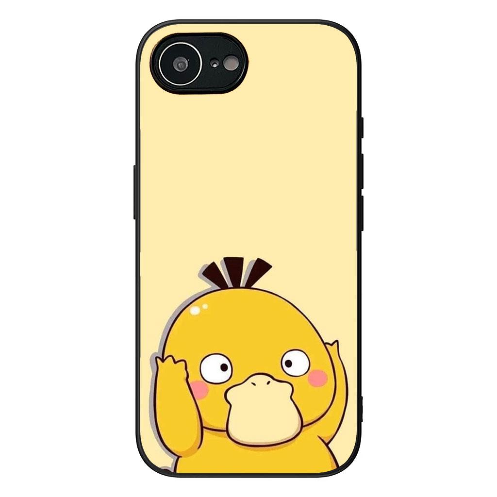 Lovely Cartoon P-Pokemons P-Pikachus Psyduck for Xiaomi Poco F7 F6 F8 Ultra F5 X7 X6 X5 X3 NFC M7 M6 Pro C85 C75 C65 C71 Case