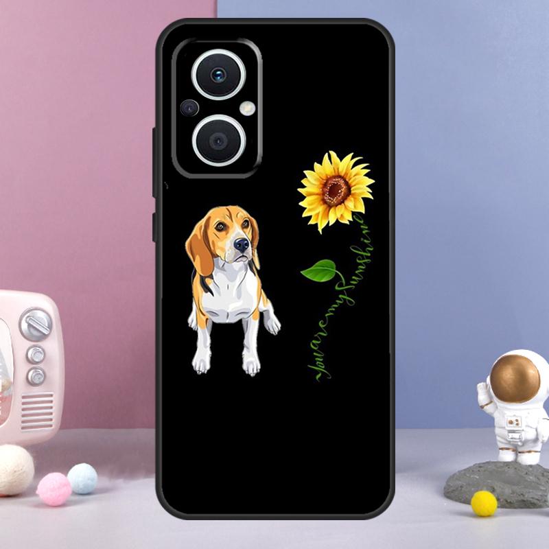 Beagle Dog Animal Funda For OPPO Reno 12 F 11F 13F 14F 10 11 13 14 Pro 7 8 Lite OPPO Find X9 X6 X5 X8 Pro Case