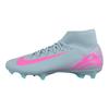 Кроссовки Zoom Mercurial Superfly 10 Academy MG Prism Pack Unisex Teal Ocean-Cube Pink-Blast FQ1456-301
