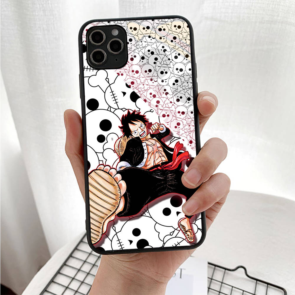 Чехол для OPPO Reno 8 6 5 Pro Find X3 A17 A3 A31 A38 A40 A53 A54 A55 A74 A76 A78 A77 A80 A94 A95 A96 Lite, черный чехол для дивана WI63 One Piece Luffy