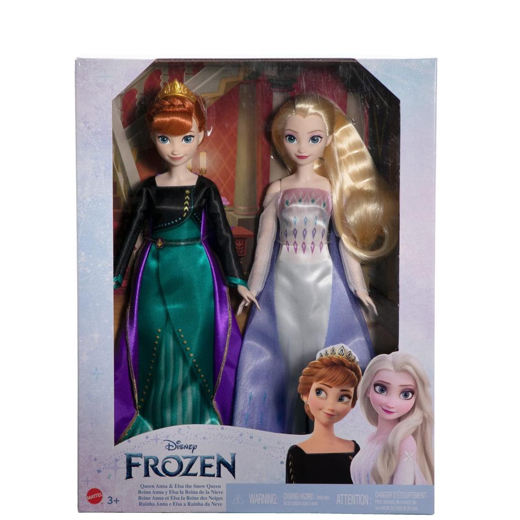 DisneyFrozenАннаЭльза (Набор из 2 кукол) [Куклы для переодевания] [Возраст 3+] HMK51