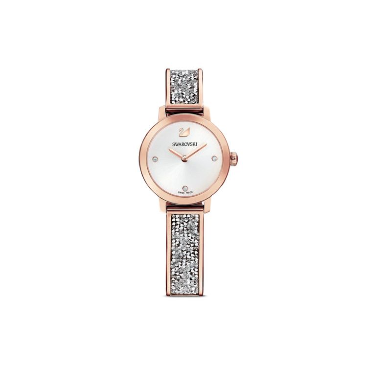Swarovski Cosmic Rock Series Watch Quartz Movement Stainless Steel Bracelet White Dial Simple Elegant Fashion Women watches Silver 5376092