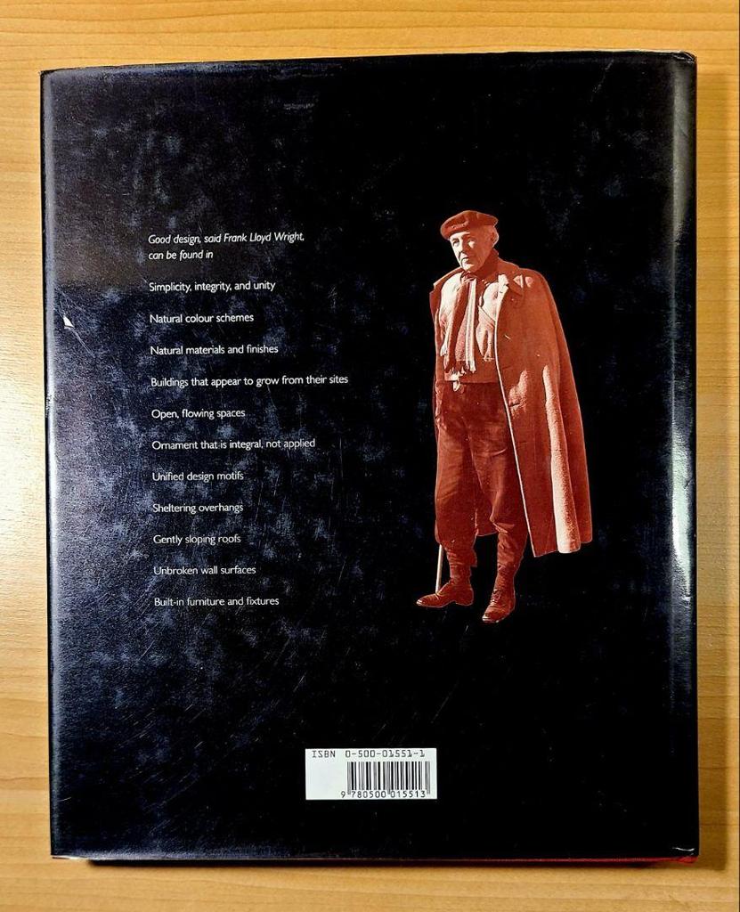 [USED] Foreign book "THE WRIGHT STYLE" Frank Lloyd Wright's interior