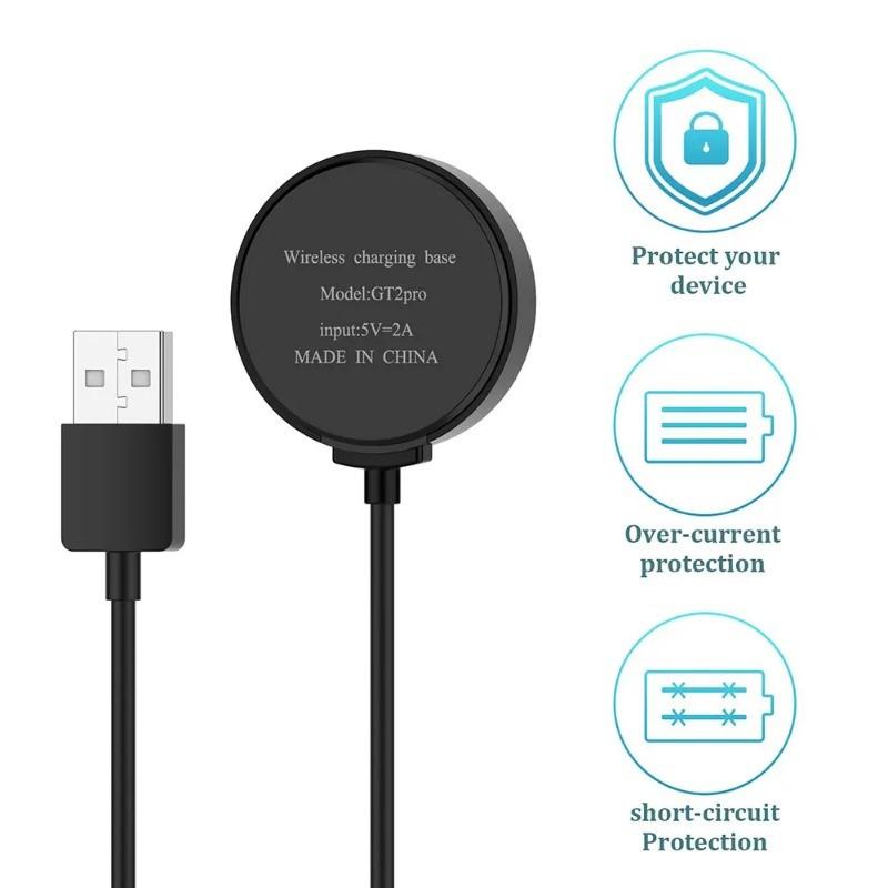 USB-зарядное устройство для Huawei Watch GT5 46 мм 41 мм, подставка для беспроводной зарядки, док-станция для часов GT5 46 мм 41 мм