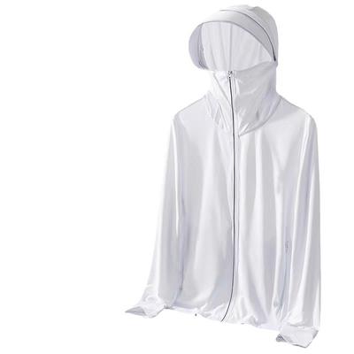 Солнцезащитная одежда Ice Silk со съемными большими полями UPF50+ для женщин, солнцезащитные куртки для активного отдыха