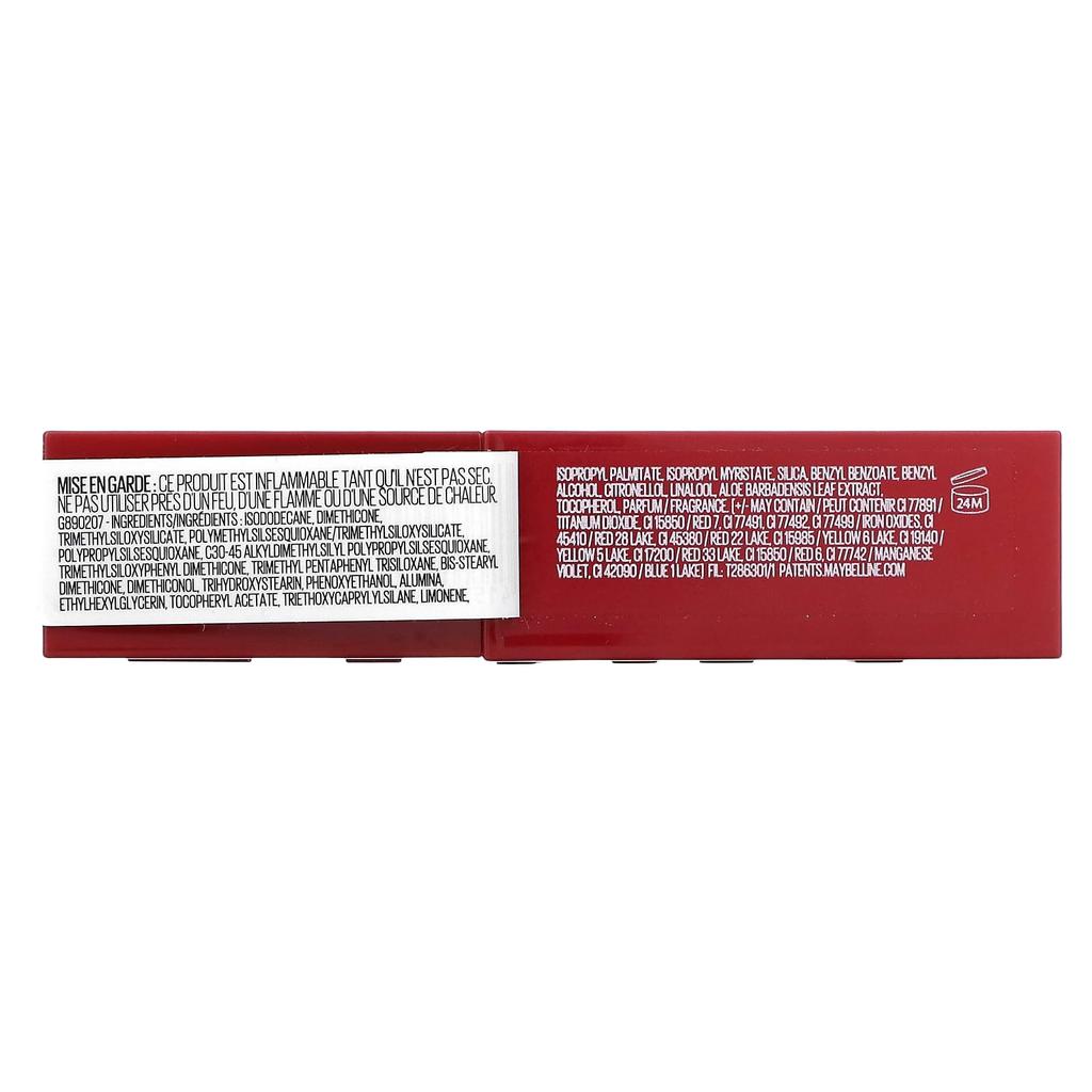 Maybelline Super Stay, Виниловые чернила, 50 Wicked, 0,14 жидких унций (4,2 мл)