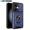 KEYSION Противоударный чехол для OnePlus Nord CE 3 Lite 5G N30, защитная подставка для камеры, чехол для телефона OnePlus Ace 2 1 + 11R
