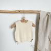 Baby Clothes, Spring And Autumn Children'S Knitted Sweater, Vest, Male And Female Babies, Foreign Versatile Vest, Top Set