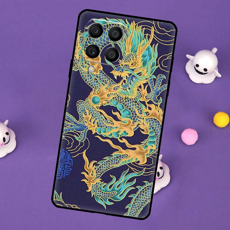 Азиатский Китайский Дракон Чехол Для Samsung Galaxy M32 M52 M12 M13 M33 M23 M53 M15 M55 M31 M51 M14 M34 M54 M20 Case