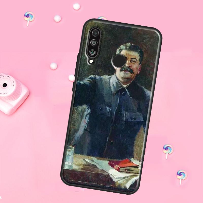 Russian Commander Stalin For Huawei Nova 12i 7i 8i 11i 12s Y73 Y70 Y90 Y60 Y72 Y61 Y91 9 10 SE P30 Pro P40 Lite Case
