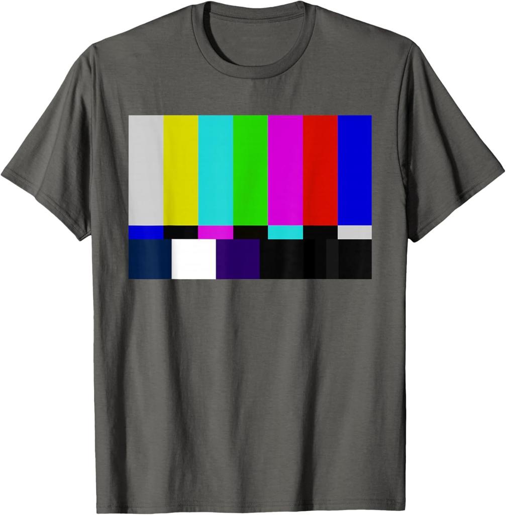 Color Bars TV Test Pattern Color Broadcast Unisex T-Shirt