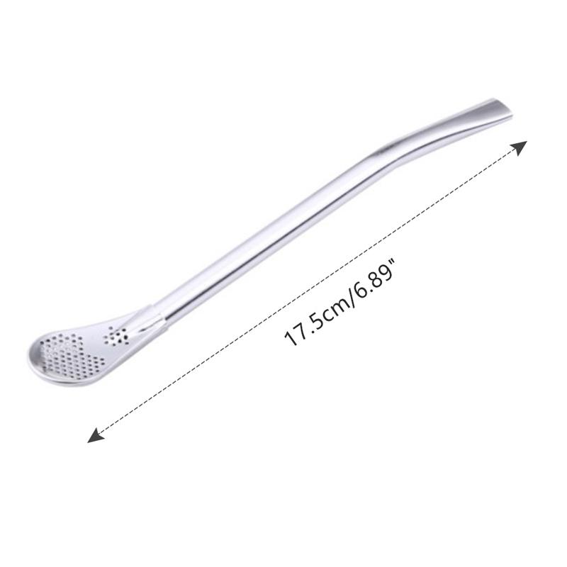 Ложка Чайный Фильтр Мате Чайные Соломинки Из Нержавеющей Стали Соломинка Bombilla Тыква