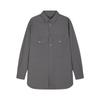 CROQUIS Men's Loose Long Sleeve Casual Shirt