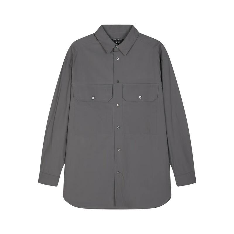 CROQUIS Men's Loose Long Sleeve Casual Shirt