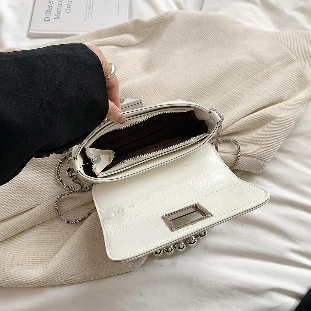 Новая высококачественная большая вместительная сумка на плечо модного бренда, женская модная нишевая сумка для отдыха для женщин