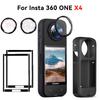 Silicone Cover For Insta360 X4 Panoramic Camera Protector Sleeve For Insta 360 X4 Anti-scratch Case Sports Camera Accessories
