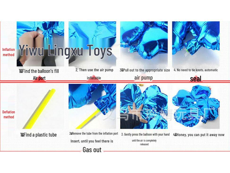 36-дюймовый латексный шарик расширитель и инструмент для надувания
