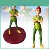 Adorable Peter Pan Fairy Doll Figure 8cm Pvc Collectible Toy