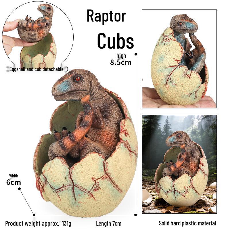 Dinosaur & Dragon Plastic Toy Set: Mythical Animal Figures for Kids