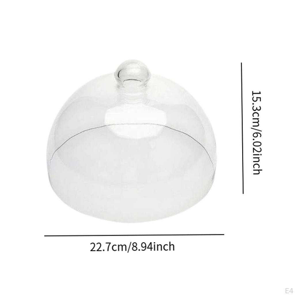 Подставка для торта, стеклянная крышка, подставка для выпечки, сервировочное блюдо в виде купола