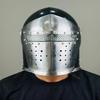Barbuta Visor Helmet Medieval Knight 18g Mild Steel LARP Cosplay Halloween Costume Barbuta Warrior Helmet Best Gift