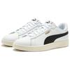 Puma Smash 3.0 White Black Gold Unisex Sneakers Ivory 390987-03