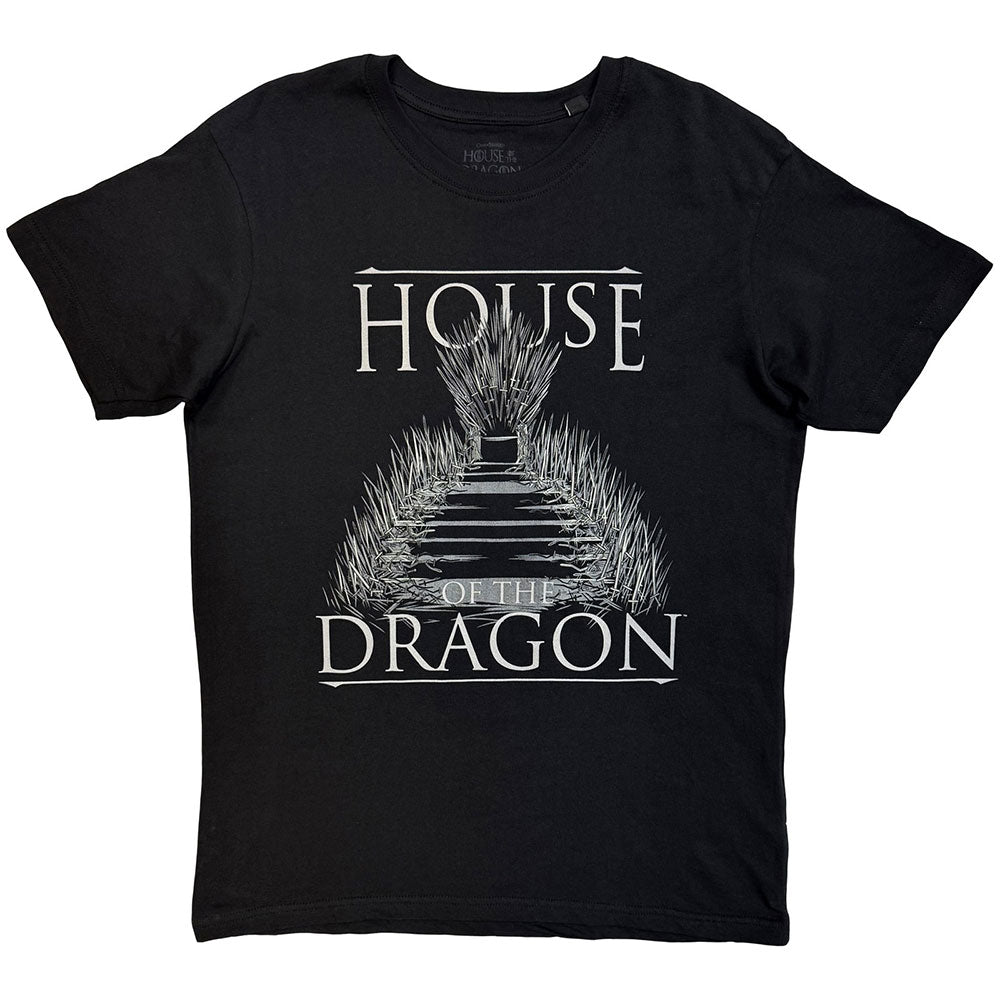 Футболка House of the Dragon Железный Трон Черный ОФИЦИАЛЬНАЯ НОВАЯ