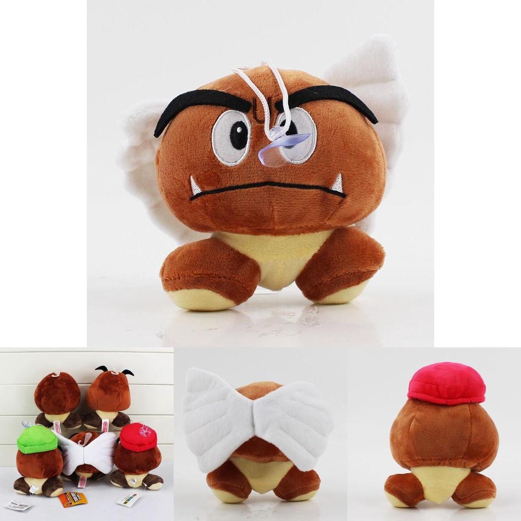 Adorable Super Mario Goomba Mushroom Plush Toy For Childrens Gifts And Home Decor