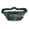 Fashion Letter Waist Bags For Men Casual Nylon Waist Packs Unisex Belt Bag Fanny Pack Travel Storage Chest Bags Leg Bag