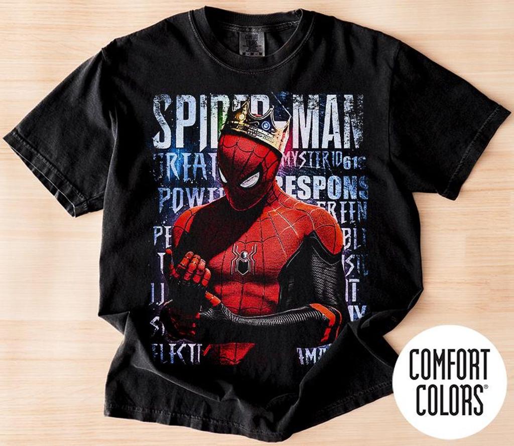 Comfort Colors King Spiderman shirt, Spider Man Brand New Day Shirt, Comic Cover Shirt, Marvel Superhero Comic Book Top